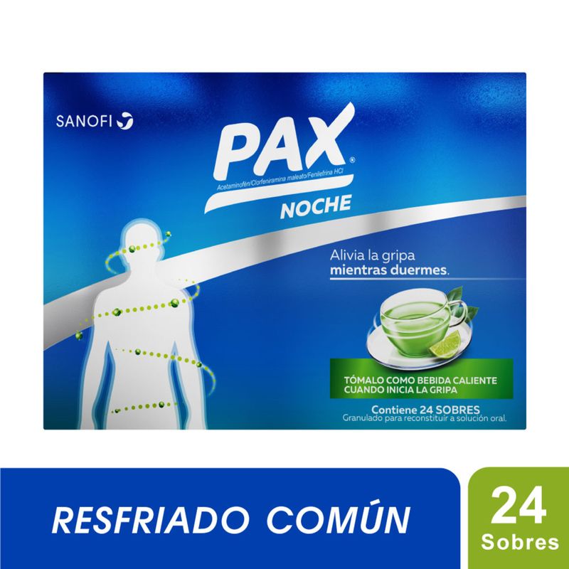 pax-noche-limon-acetaminofen---fenilerfina---clorfeniramina-sanofi-caja-x-24-sobres-eurofarma