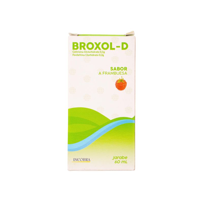 Broxol D Cetirizina Fenilefrina Jarabe 60 Ml