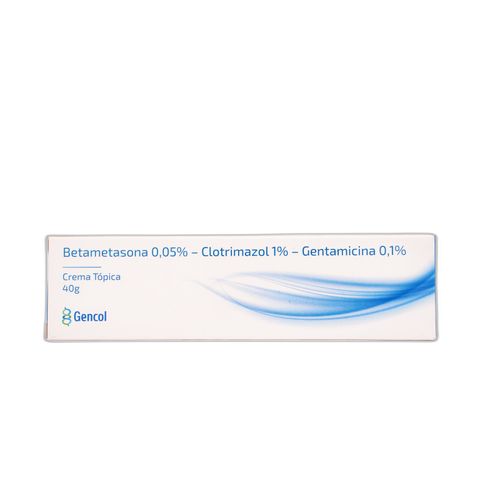 Betamesona + Clotrimazol + Gentamicina Tubo X 40 Crema Gencol
