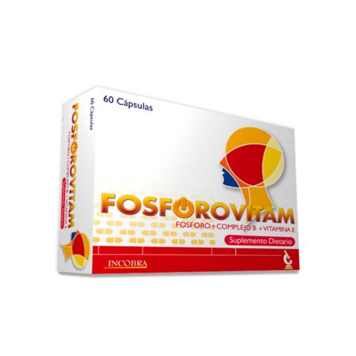 Fosoforovitam Caja X 60 Cápsulas Incobra