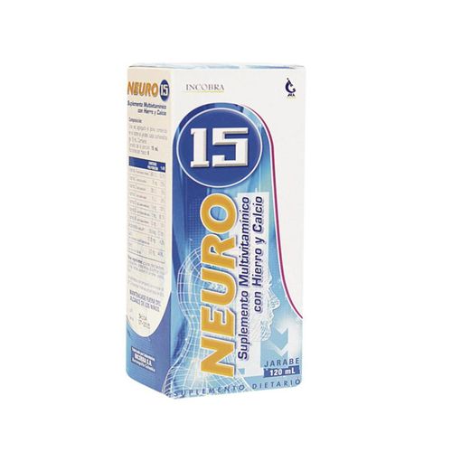 Neuro 15 Jarabe Frasco X 120 Ml Incobra