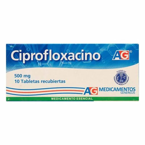 Ciprofloxacina 500 Mg Caja X 10 Tabletas American Generics