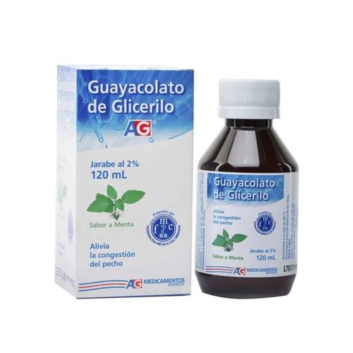 Guayacolato Glicerilo Jarabe Frasco X 120 Ml American Generics