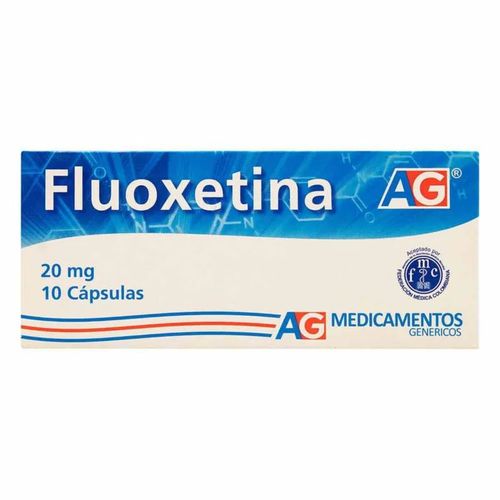 Fluoxetina 20 Mg Caja X 10 Comprimido Ag