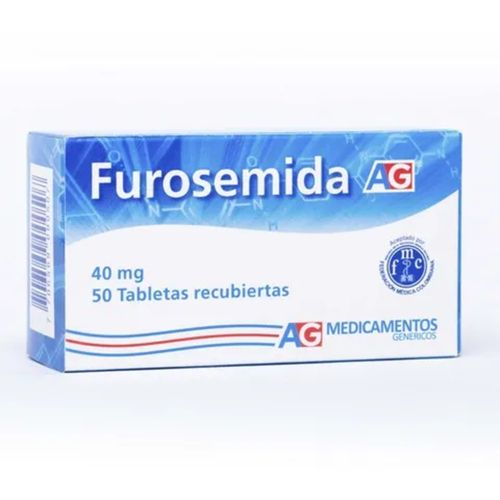 Furosemida 40 Mg Caja X 50 Tabletas Ag