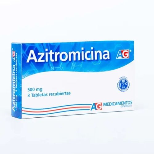 Azitromicina 500 Mg Caja X 3 Tabletas American Generics