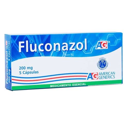 Fluconazol 200 Mg Caja X 5 Cápsulas Ag