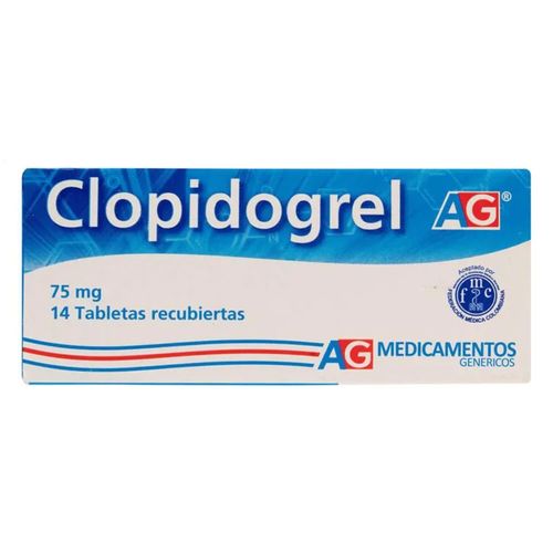 Clopidogrel 75 Mg Caja X 14 Tabletas American Generics