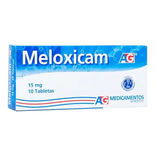 Meloxicam 15 Mg Caja X 10 Tabletas Ag