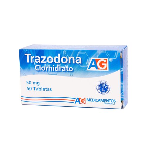 Trazodona 50 Mg Caja X 50 Tabletas Ag