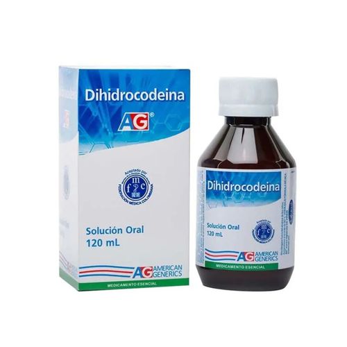 Dihidrocodeina 0.242 Gr Frasco X 120 Ml Solución Oral Ag