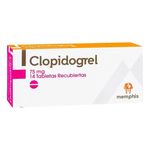 Clopidogrel 75 Mg Caja X 14 Tab Memphis