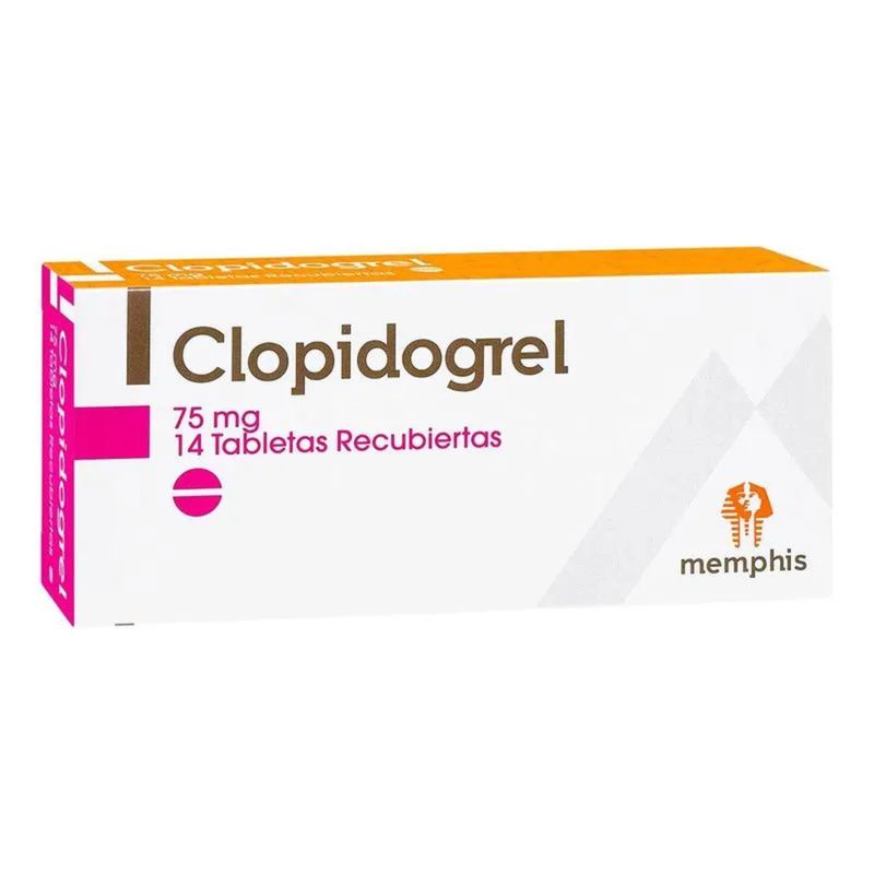 Clopidogrel 75 Mg Caja X 14 Tab Memphis