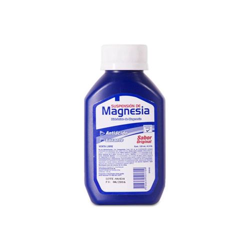 Leche De Magnesia Original Frasco X 120 Ml Coaspharma