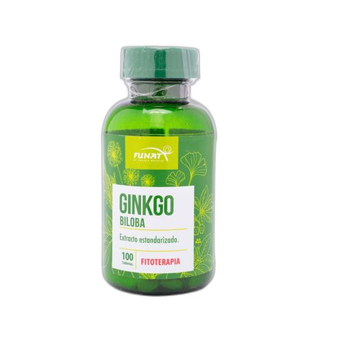 Ginkgo Biloba Caja X 100 Tabletas Funat