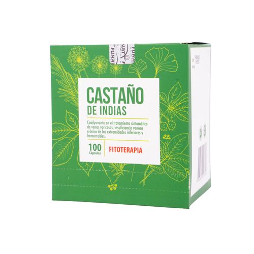 Castaño De Indias Caja X 100 Cápsulas Funat