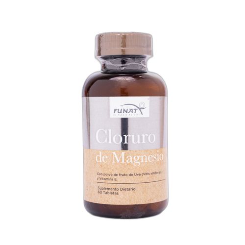Cloruro Magnesio Frasco X 60 Tabletas Funat