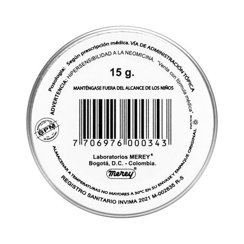 Merey Lata 15 Gr Ungüento