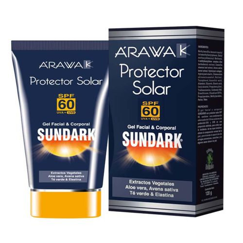 Bloqueador Solar Sundark 60 Adulto Frasco X 120 Gr
