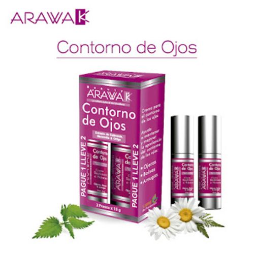 Crema Arawak Contorno Ojos Tubo X 15 Gr 2X1