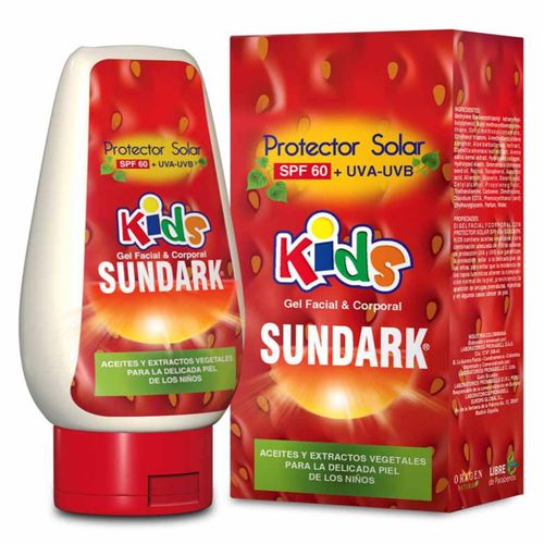 Protector Solar Gel Facial Corporal Sund Kids Frasco X 120 Gr