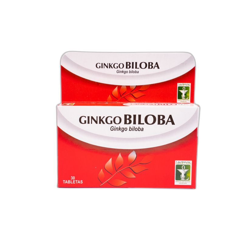 Ginkgo Biloba 120 Mg Caja X 30 Tabletas Ledmar