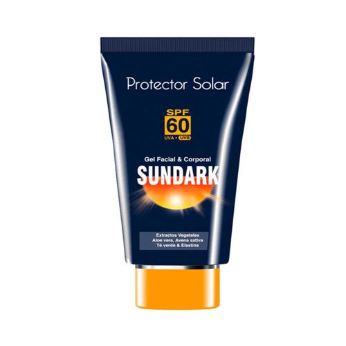 Protector Solar Sundark Gel Spf 60 Tubo X 60 Gr