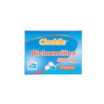Cloxidin Dicloxacilina 500 mg 20 Cápsulas