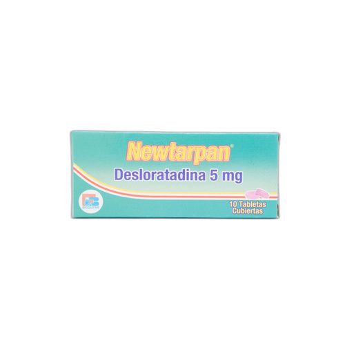 Newtarpan Desloratadina 5 Mg Caja X 10 Tabletas Bioquifar