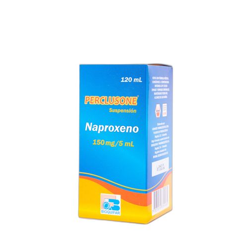 Perclusone Naproxeno 150 Mg/5 Ml Frasco X 120 Ml Bioquifar
