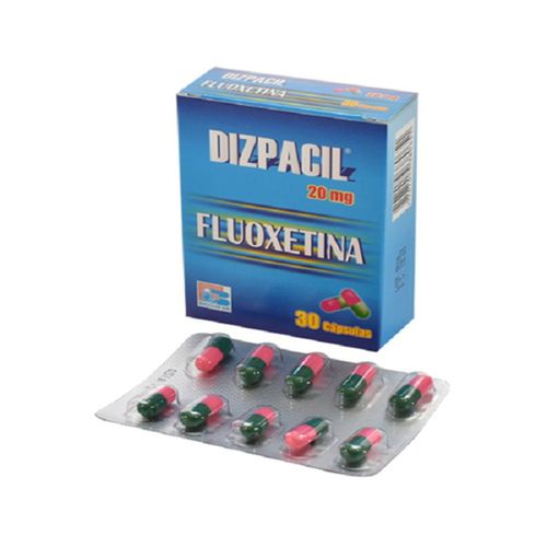 Dizpacil Fluoxetina 20 Mg Caja X 30 Cápsulas Blanda Bioquifar