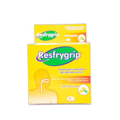 Resfrygrip Plus Caja X 100 Cápsulas Labquifar
