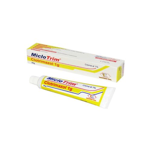 Miclotrim Clotrimazol 1% Tubo X 40 Gr Crema Tópica Labquifar