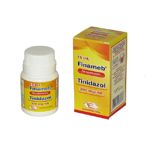 Finameb Suspensión Tinidazol 20 Gr 200 Mg/Ml Frasco X 15 Suspensión Labquifar