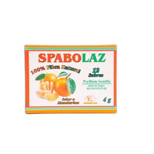 Spabolaz Semillas Psyllium 4 Gr Caja X 12 Sobres Labquifar