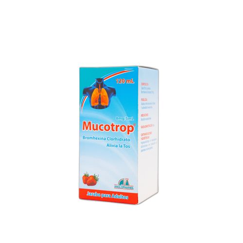 Mucotrop Adulto Jarabe Frasco X 120 Ml Anglopharma