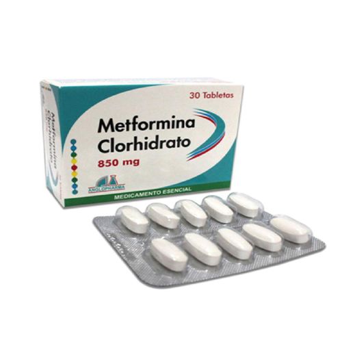 Metformina 850 Mg Caja X 30 Tabletas Anglopharma