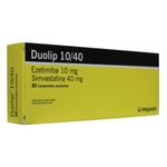 Duolip Ezetimiba Simvastatina 10/40 Mg Caja 30