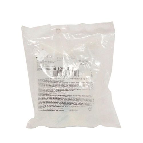 Dextrosa Al 10 Agua Destila Bolsa 500 Ml Baxter
