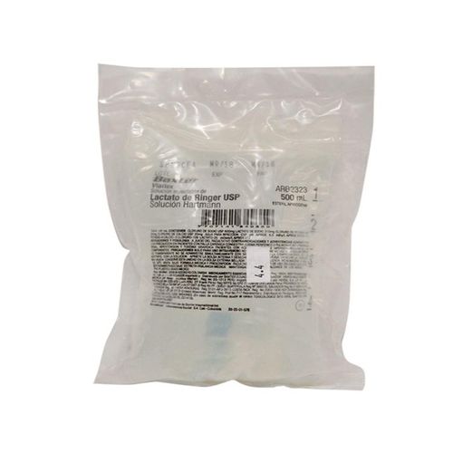 Lactato De Ringer Usp (Harman) Solución Inyectable Bolsa X 500 Ml Baxter
