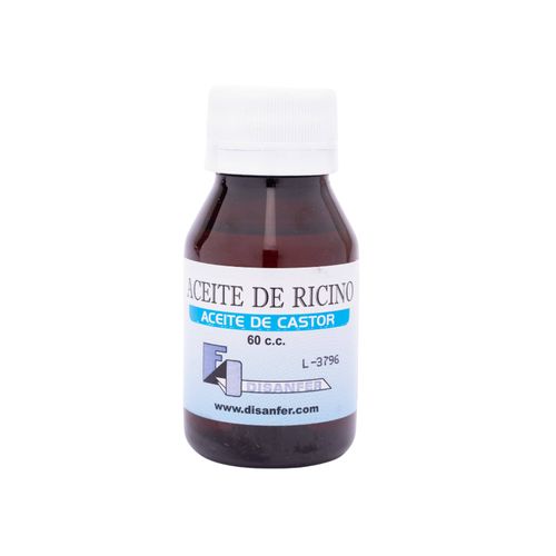 Aceite De Ricino Frasco X 60 Ml Disanfer