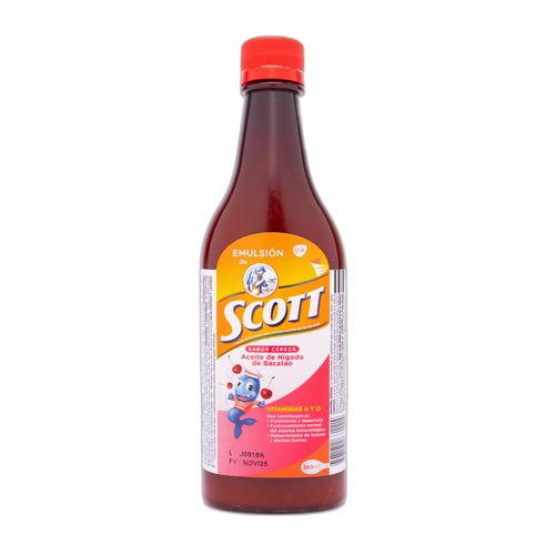 Emulsión Scott Cereza Frasco X 360 Ml Gsk