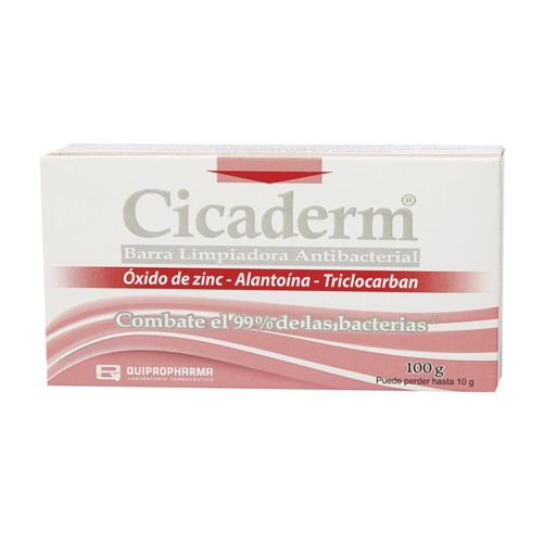 Jabón Cicaderm Barra 100 Gr Farma De Colombia