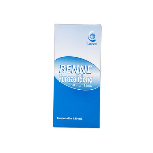 Benne Furazolidona 50 Mg/15Ml Frasco X 120 Ml Suspensión Oral Labinco