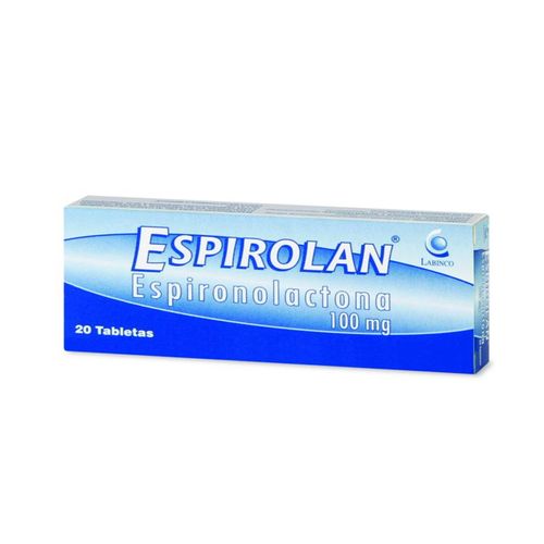 Espirolan 100 Mg Caja X 20 Tabletas Labinco