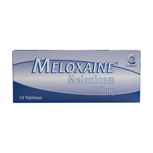 Meloxaine 7.5 Mg Caja X 10 Tabletas Labinco