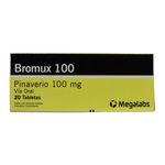 Bromux Pinaverio 100 mg 20 Tabletas Oral