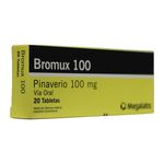 Bromux Pinaverio 100 mg 20 Tabletas Oral