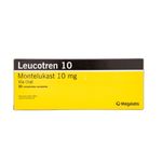 Leucotren 10 mg 30 Tabletas Megalabs Oral