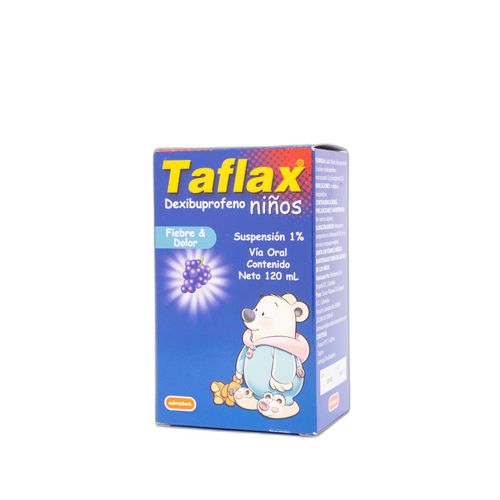 Taflax Niños Dexibuprofeno Micronizado 1% Frasco X 120 Ml Suspensión Closter